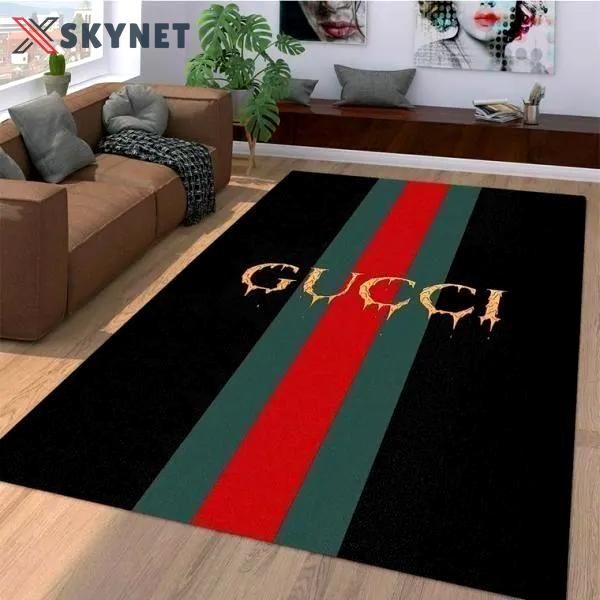Rugs in living room and bedroom - Gucci stripe luxury area rug 06 for living room bedroom carpet floor mats keep warm in winter mat Rectangle Rug
