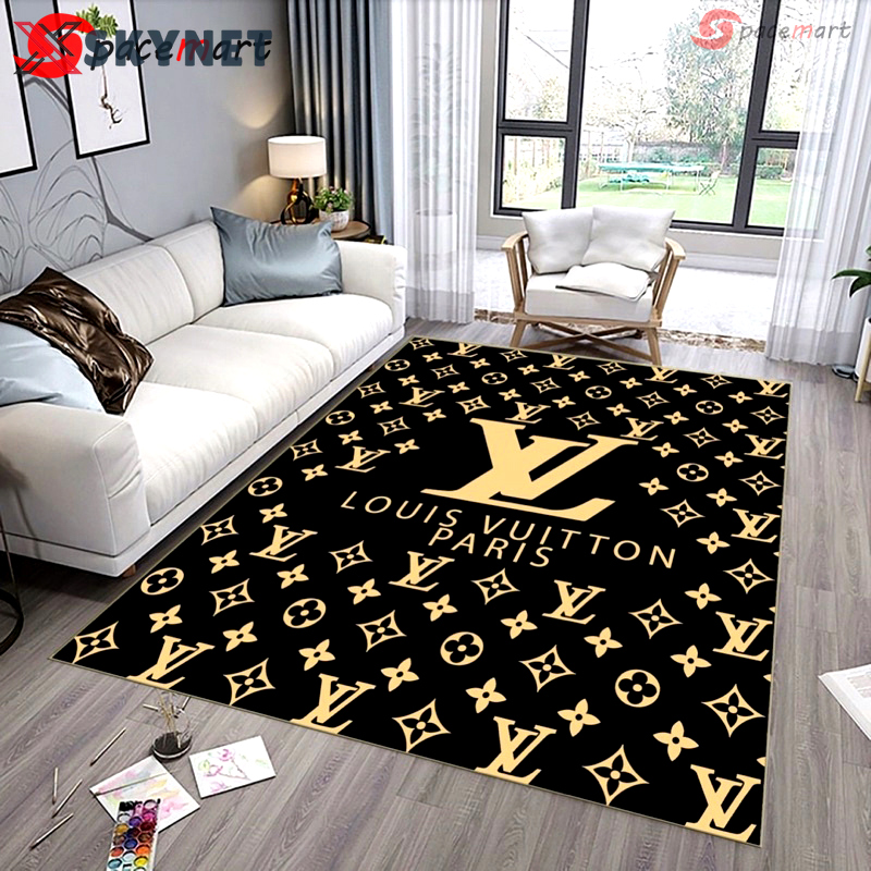 Rugs in living room and bedroom - Louis vuitton rug home decor - living room 2 - rugs Rectangle Rug