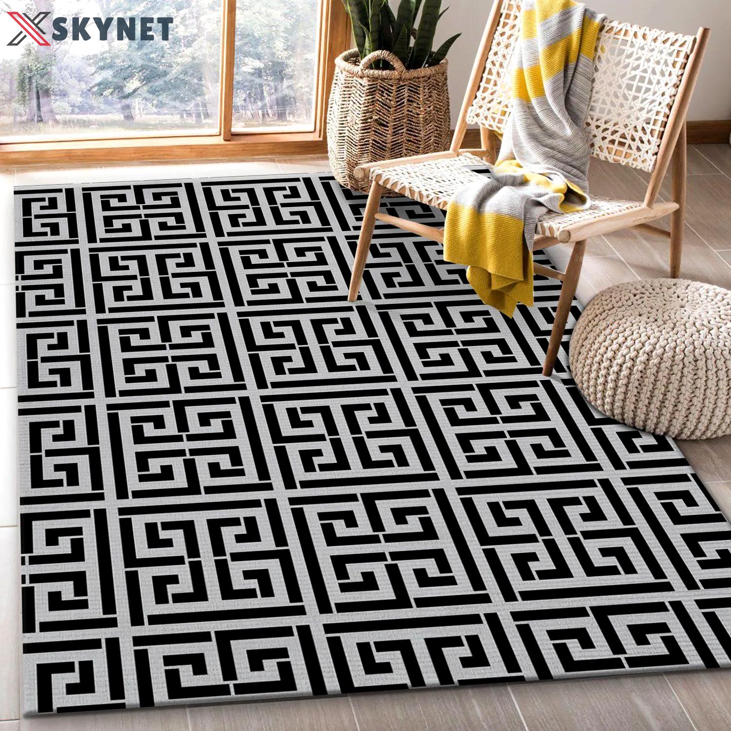 Rugs in living room and bedroom - Versace fashion brand living room rug home us decor Rectangle Rug