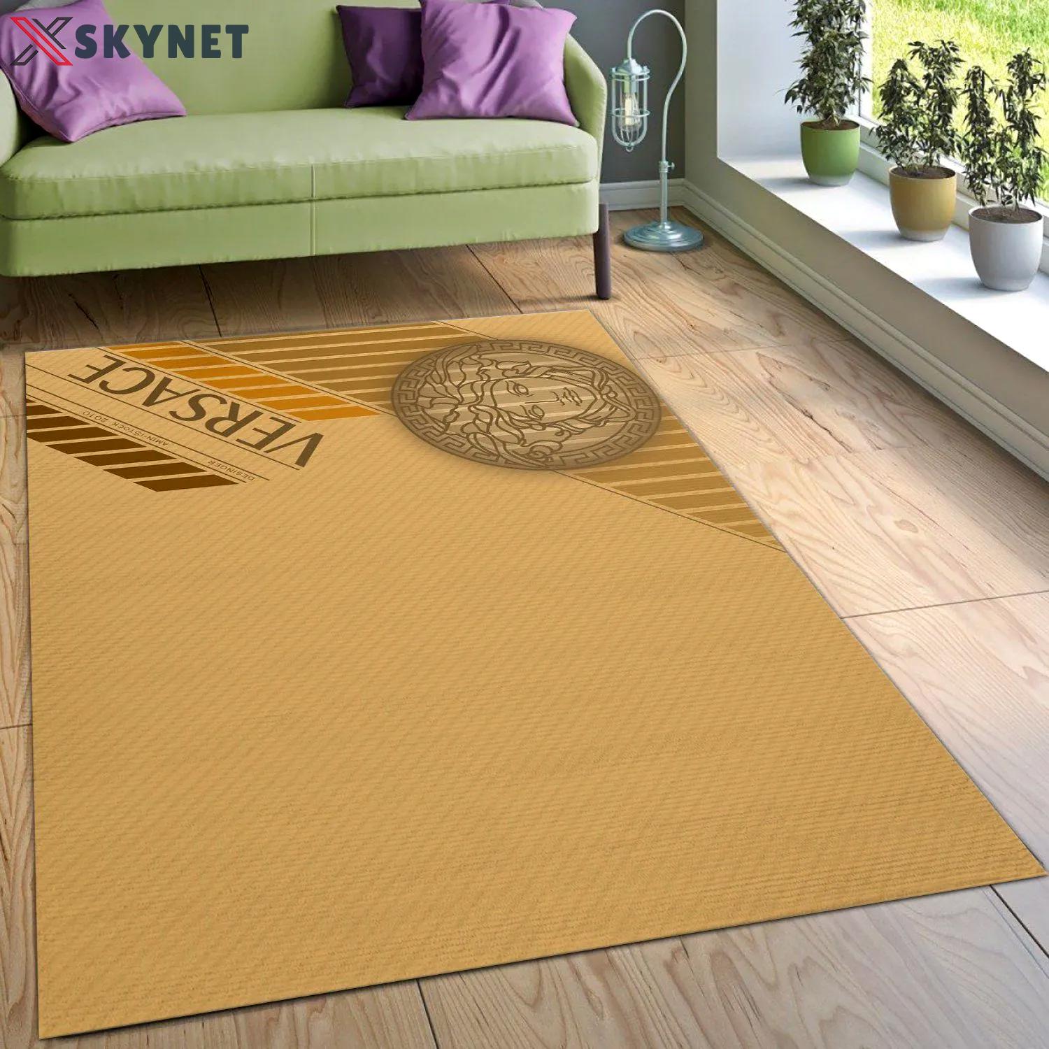 Rugs in living room and bedroom - Versace v1 area rug living room rug floor decor home decorations Rectangle Rug