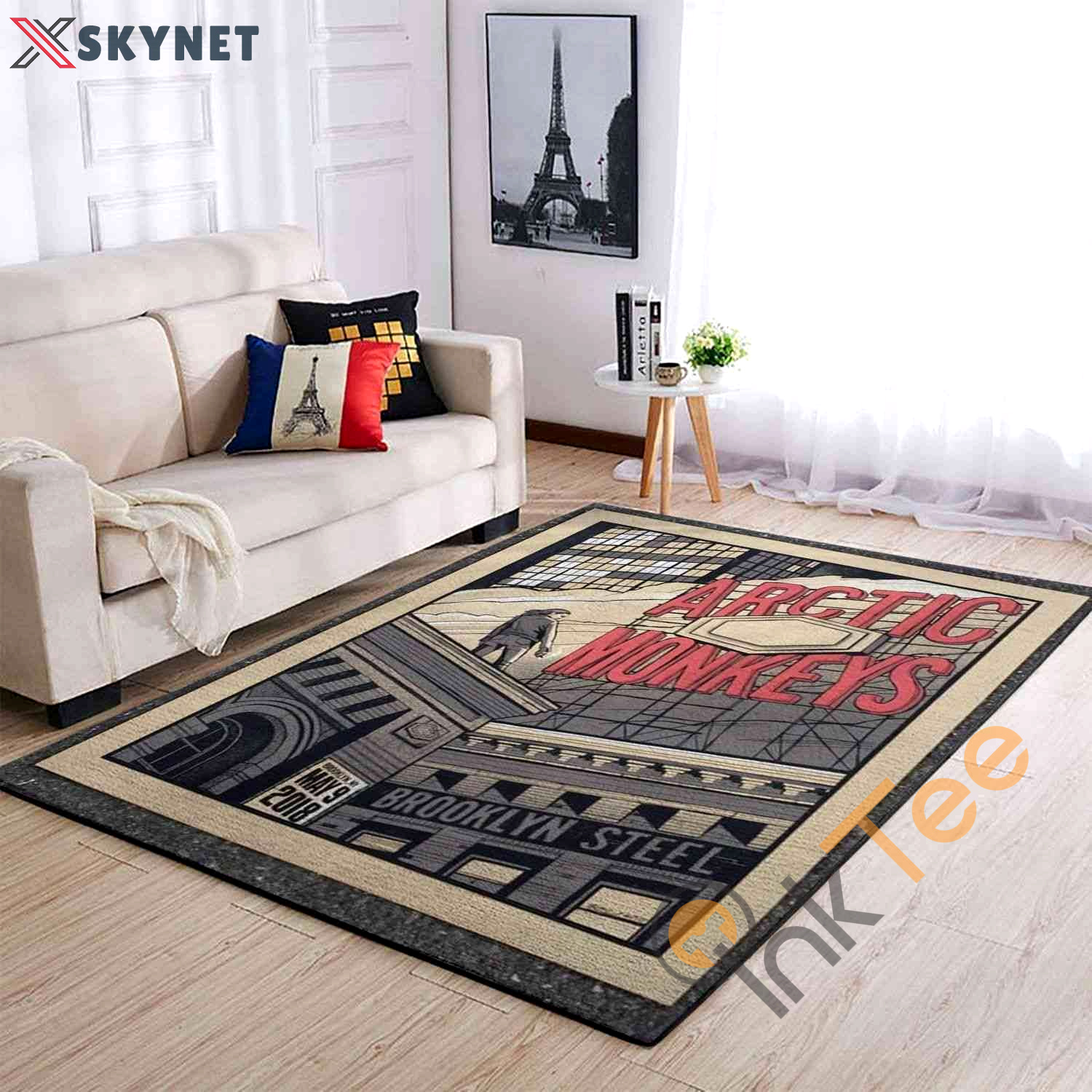 Rugs in living room and bedroom arctic monkeys Rectangle Rug