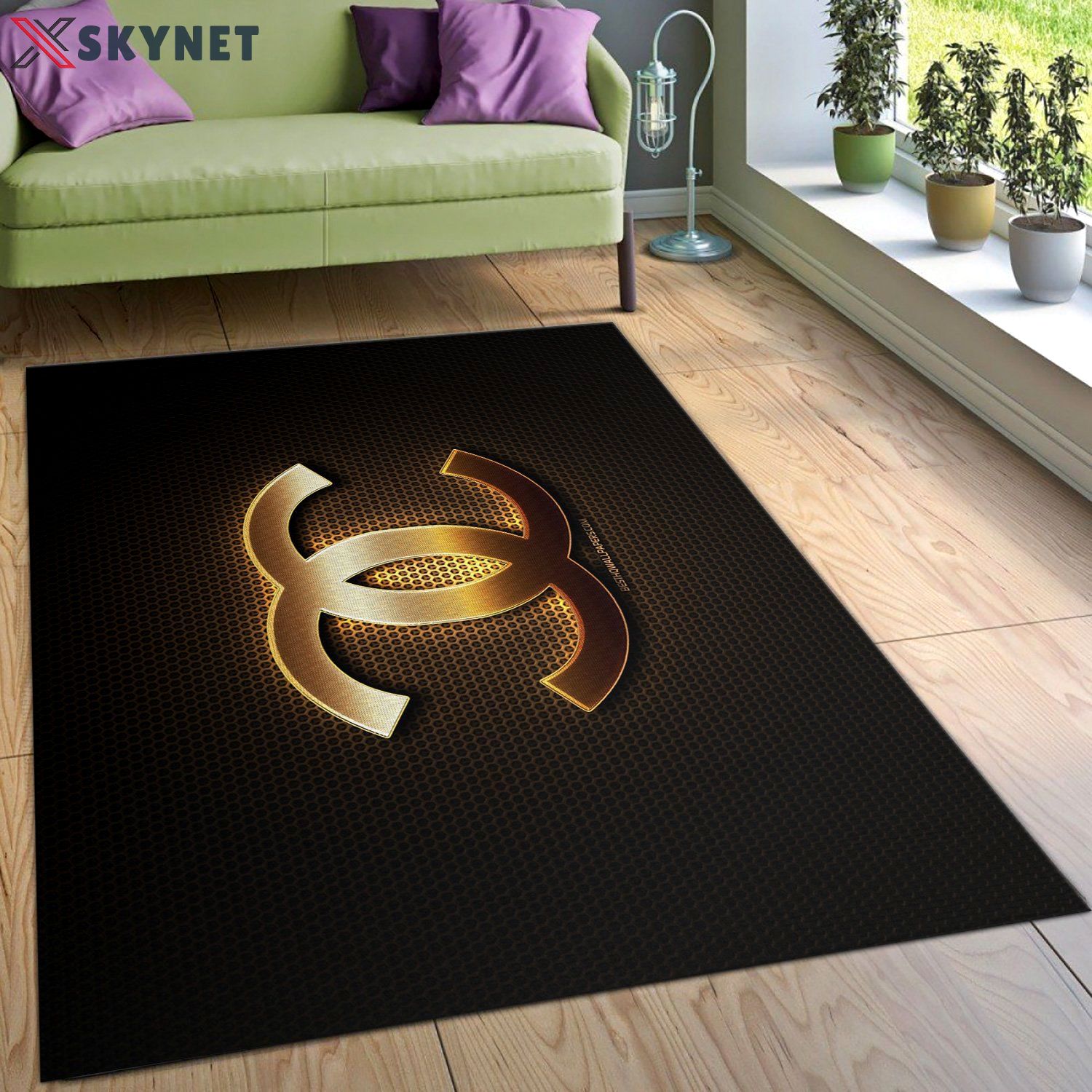 Rugs in living room and bedroom chanel rugs hot 2023s hot 2023 living room rugs floor decor home decor 3894 Rectangle Rug