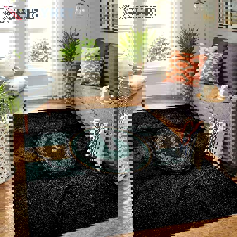 Rugs in living room and bedroom green bay packers Rectangle Rug