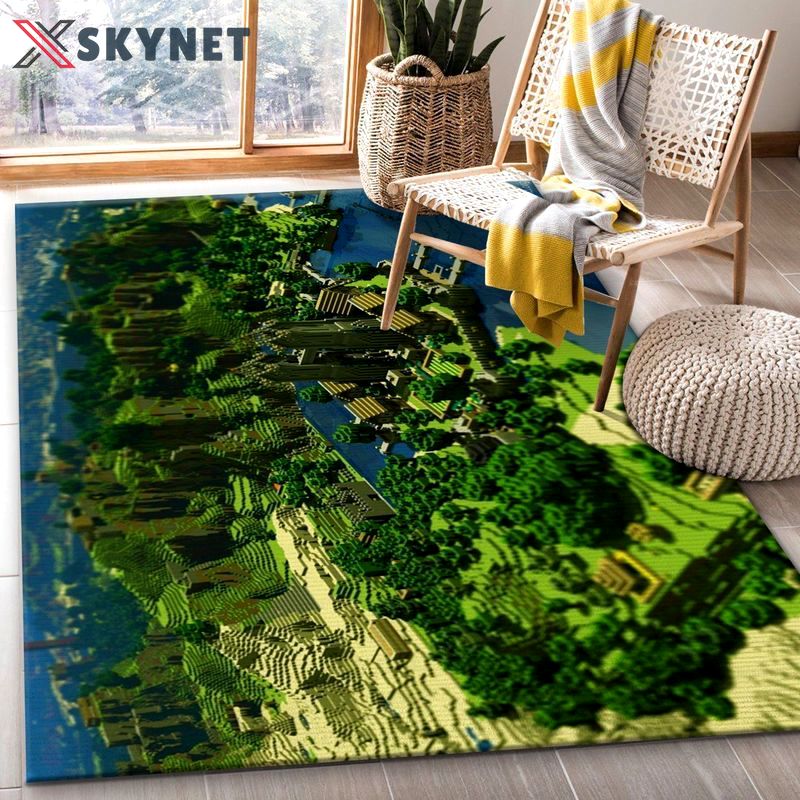Rugs in living room and bedroom minecraft 18 area rug living room and bed room rug rug regtangle carpet floor decor home decor Rectangle Rug