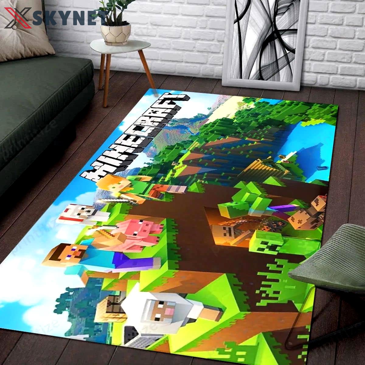Rugs in living room and bedroom mni livingroom rug décor ver 4 Rectangle Rug