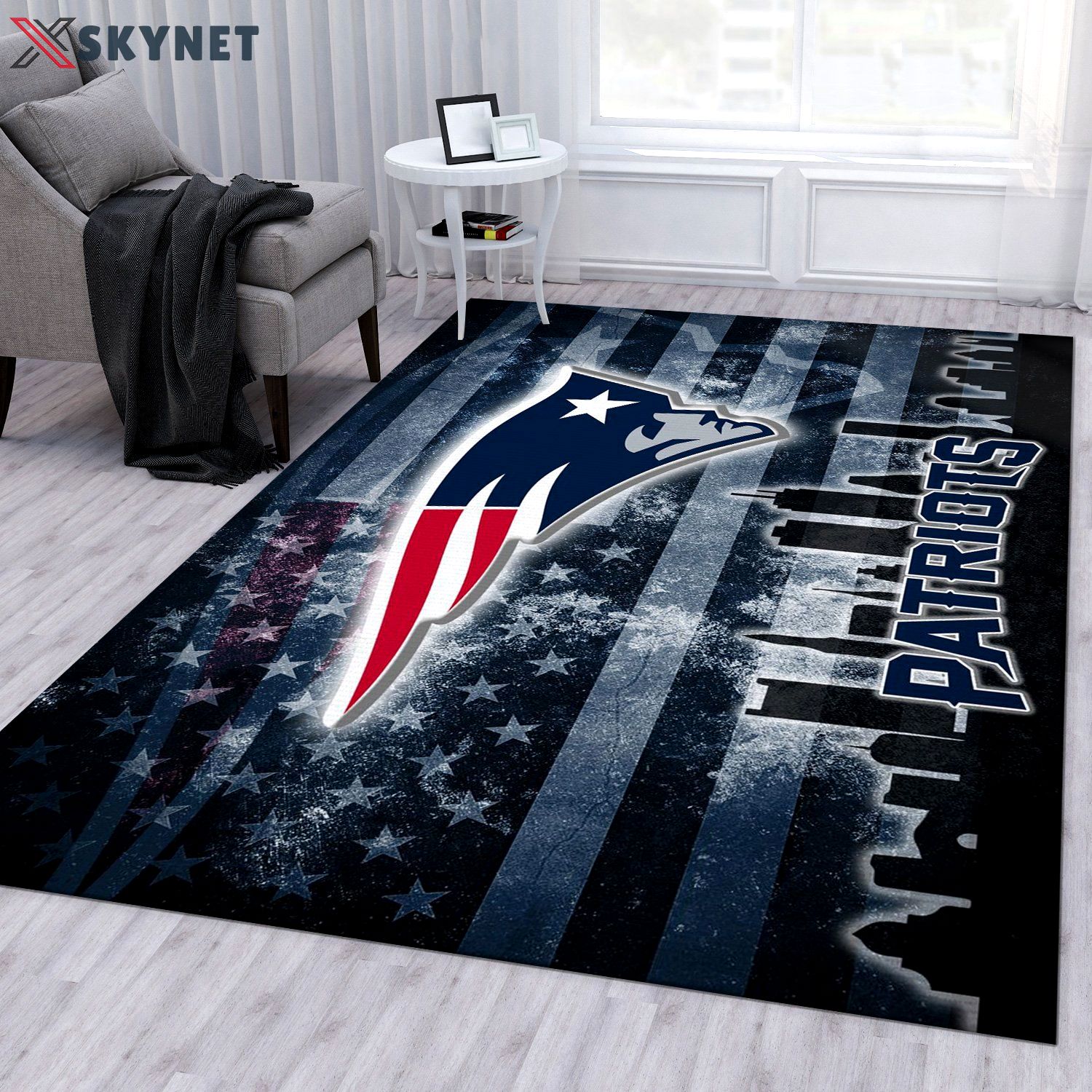 Rugs in living room and bedroom new england patriots nfl area rug for christmas living room rug us gift decor Rectangle Rug