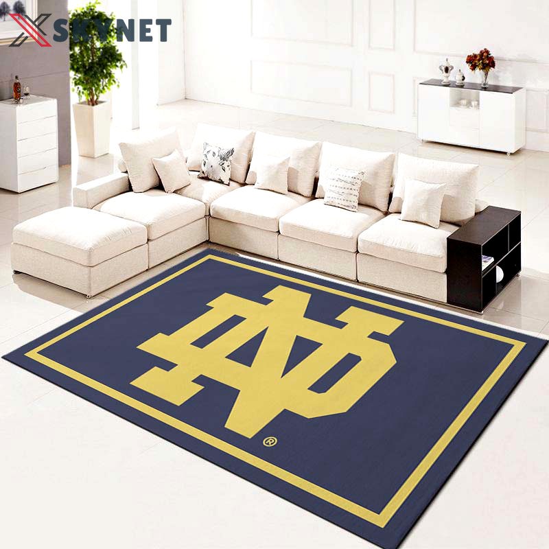 Rugs in living room and bedroom notre dame fighting irish football team ncaa living room carpet kitchen area rugs Rectangle Rug