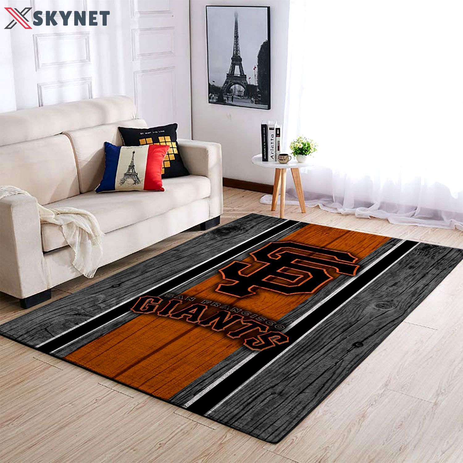 Rugs in living room and bedroom san francisco giants mlb area rugs baseball living room carpet team logo wooden style home rug regtangle carpet floor decor home decor Rectangle Rug