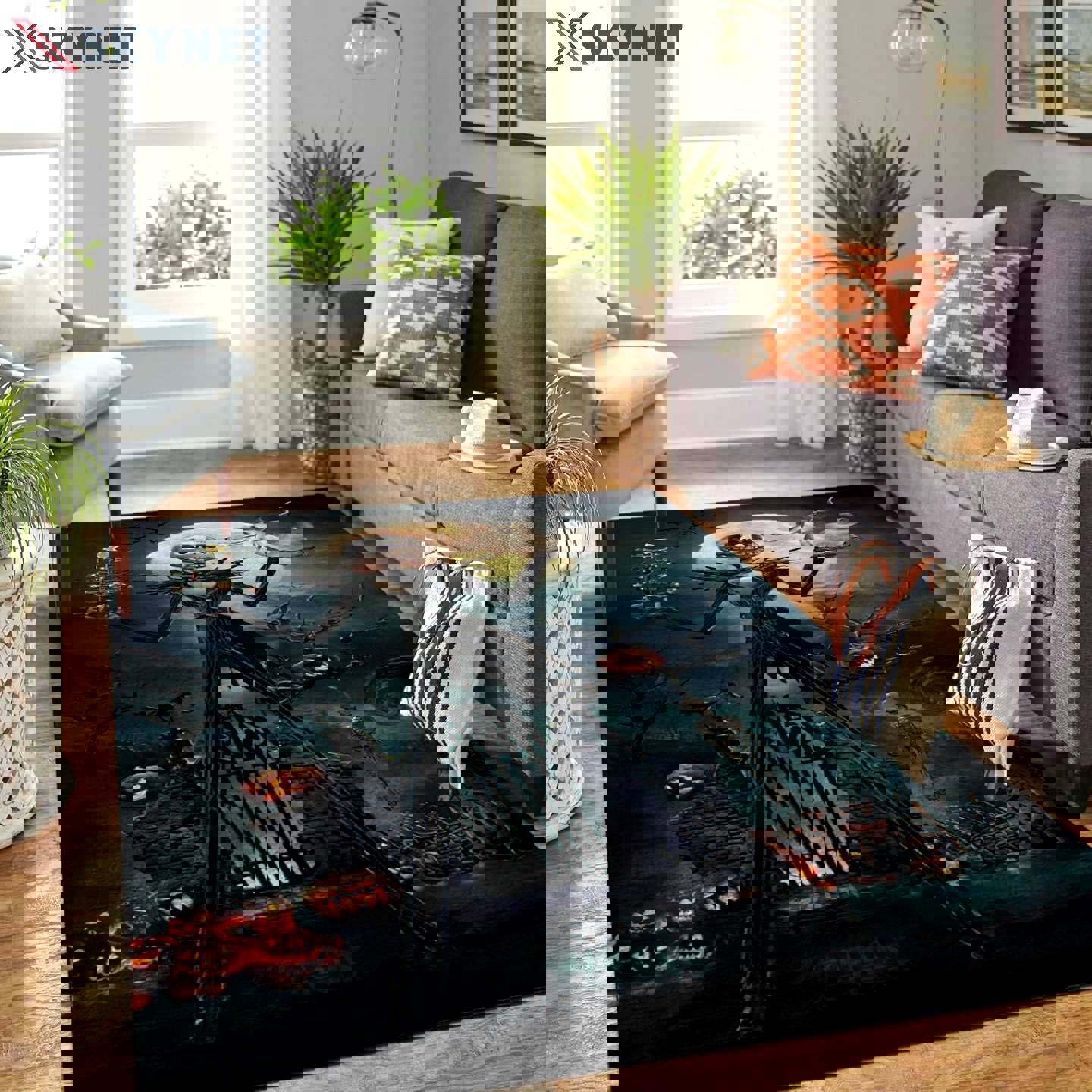 Rugs in living room and bedroom the nightmare before christmas jack skellington area rug Rectangle Rug