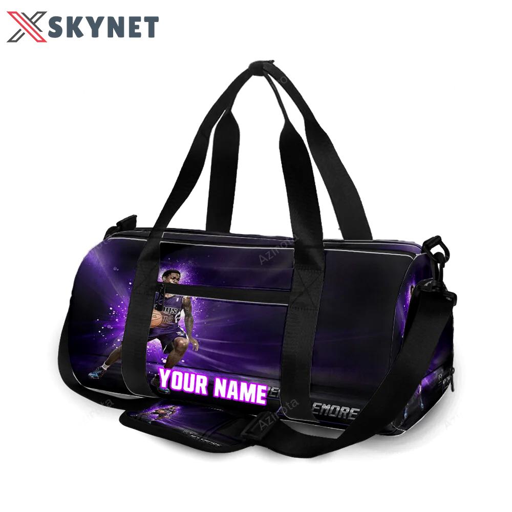 Sacramento kings ben mclemore 16 personalized name travel bag gym bag 2383 Travel Bag