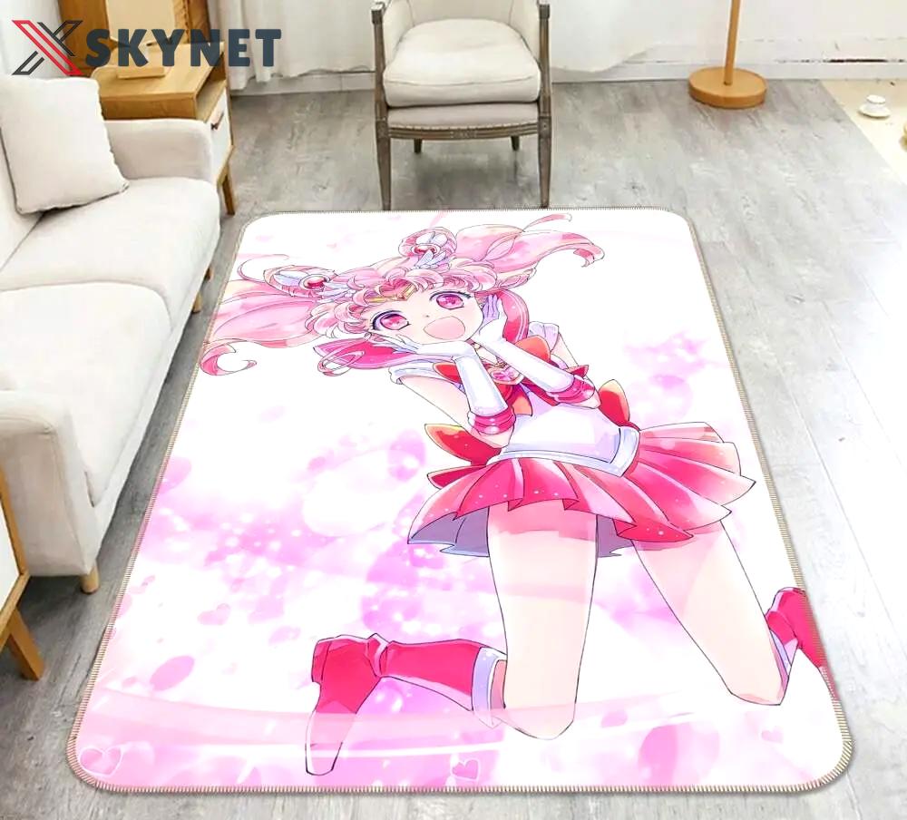 Sailor moon anime 14 area rug living room and bed room rug rug regtangle carpet floor decor home decor Rectangle Rug