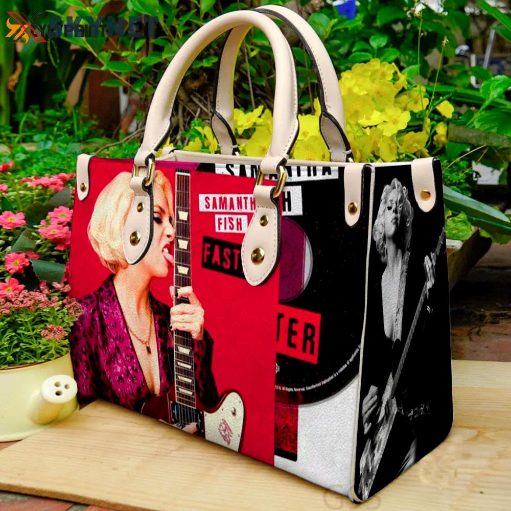 Samantha fish leather hand bag gift for women’s day: perfect women s day gift! g95 120 Women Leather Hand Bag