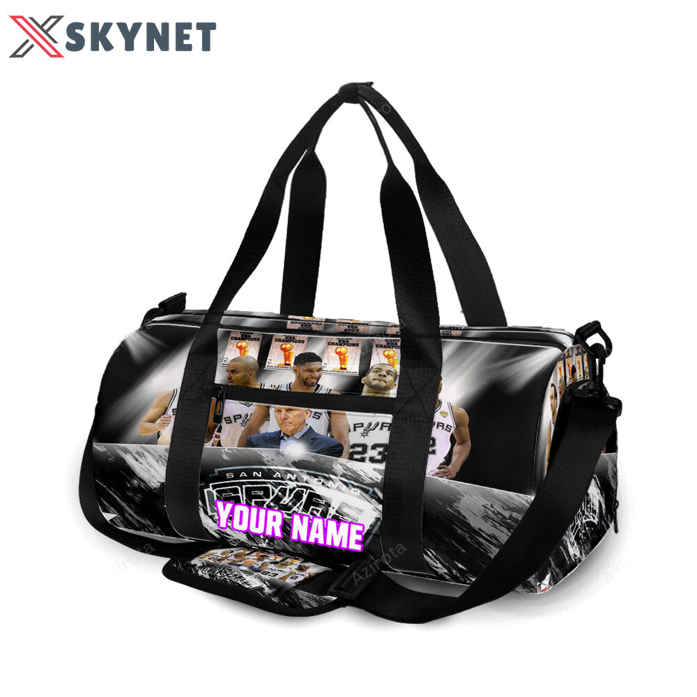 San antonio spurs all players12 personalized name travel bag gym bag 2411 Travel Bag