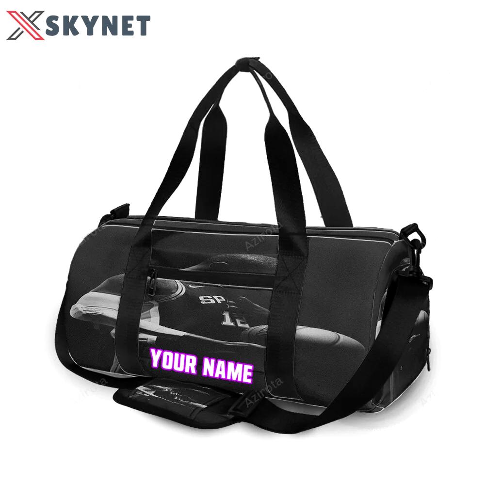 San antonio spurs lamarcus aldridge1 personalized name travel bag gym bag 2370 Travel Bag