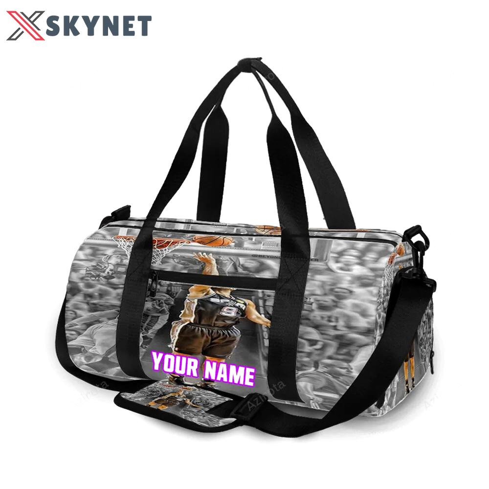 San antonio spurs tony parker2 personalized name travel bag gym bag 2412 Travel Bag