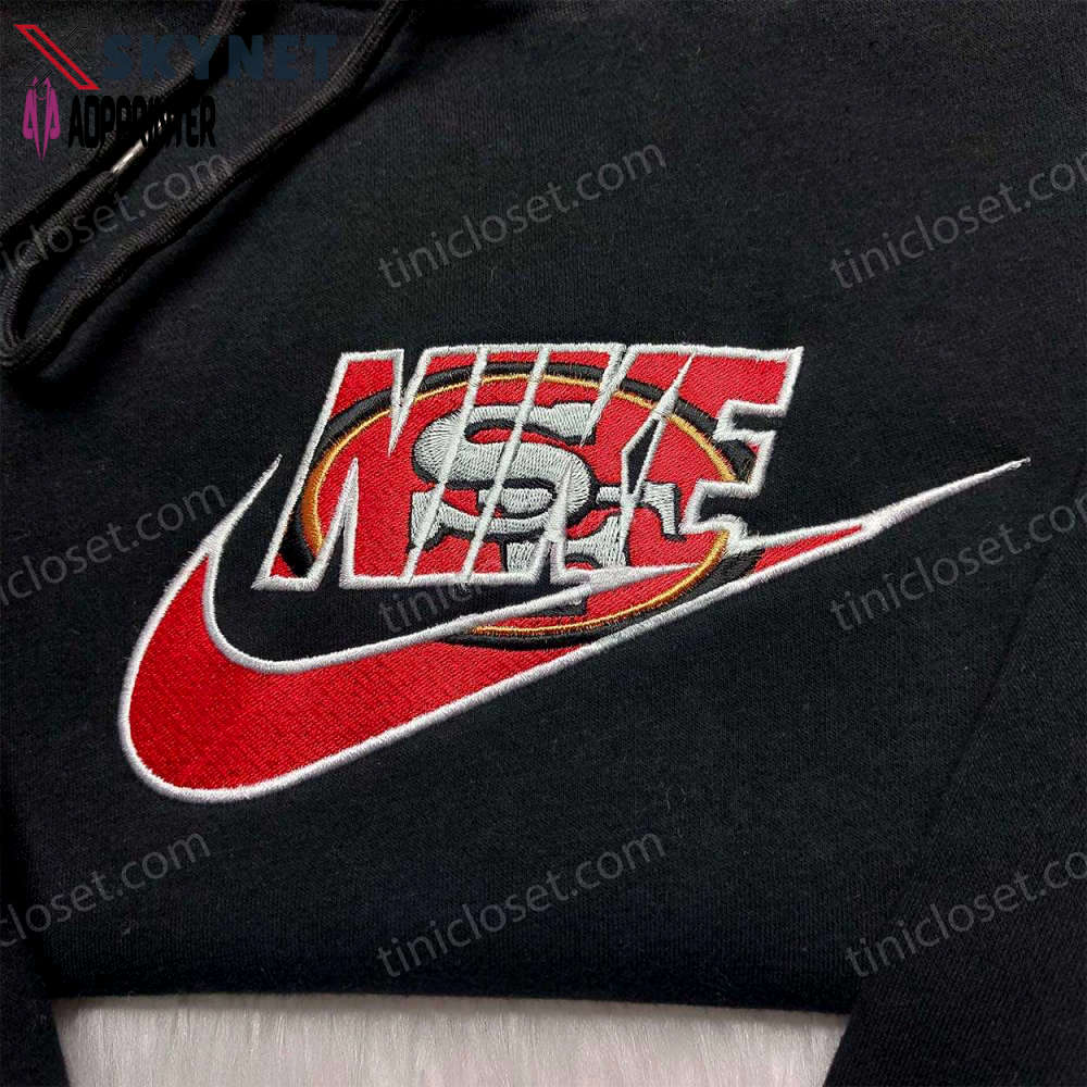 San francisco 49ers x nike embroidered shirt – official nfl fan gear Embroidered Shirt