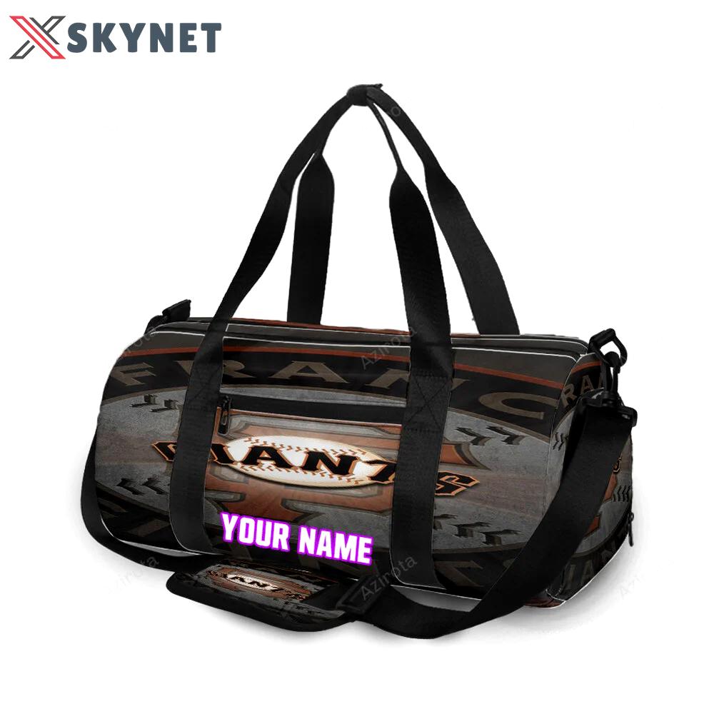 San francisco giants art 14 personalized name travel bag gym bag 2469 Travel Bag