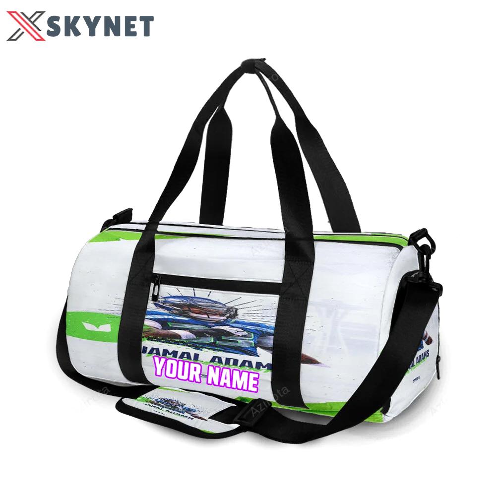 Seattle seahawks jamal adams1 personalized name travel bag gym bag 1679 Travel Bag