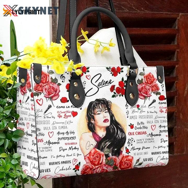 Selena quintanilla 2 leather handbag  gift for women 4737 Women Leather Hand Bag