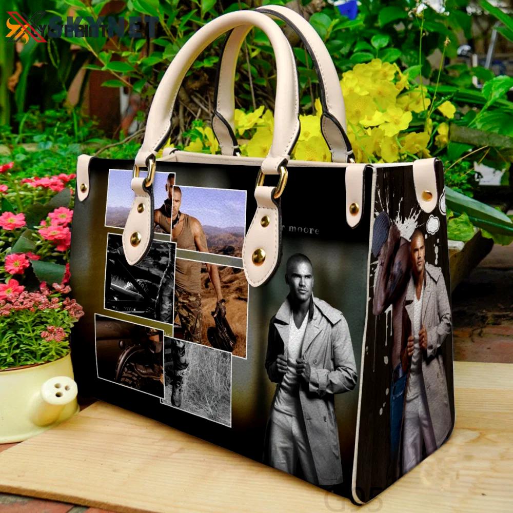 Shemar moore 1 leather bag for women gift 2047 Women Leather Hand Bag