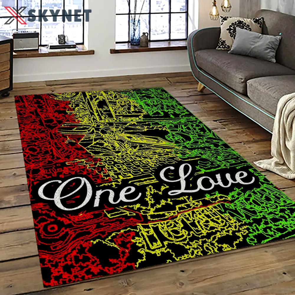 Singer bob marley music carpet rectangle area rug for living room bedroom decor bm04 Rectangle Rug