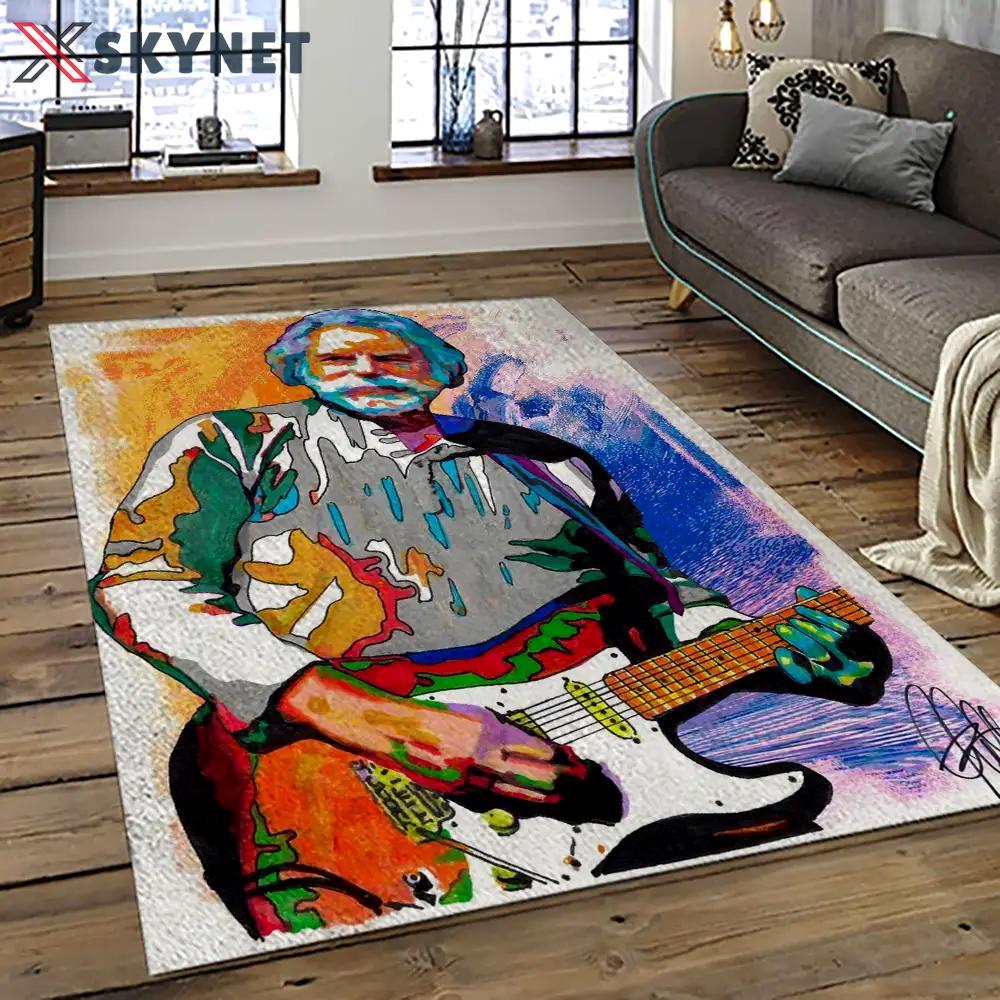 Singer bob weir music carpet rectangle area rug for living room bedroom decor bw36 Rectangle Rug