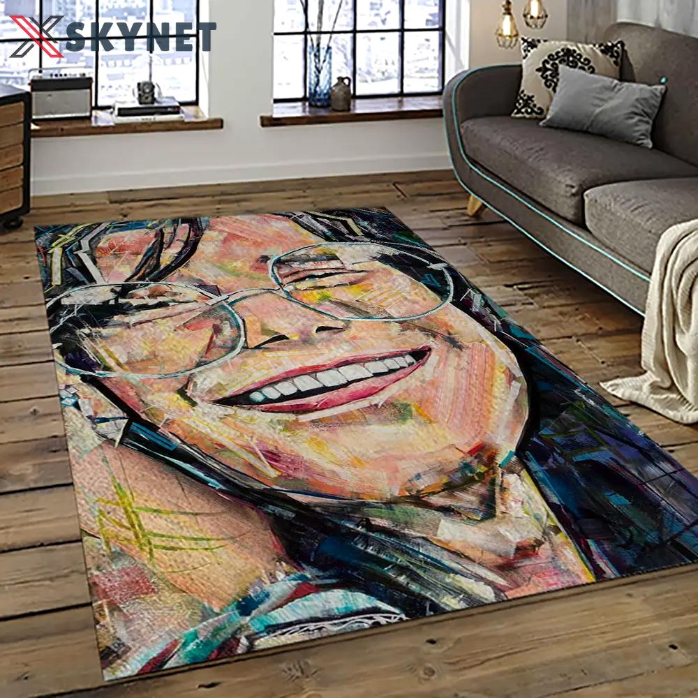 Singer janis joplin music carpet rectangle area rug for living room bedroom decor jj18 Rectangle Rug
