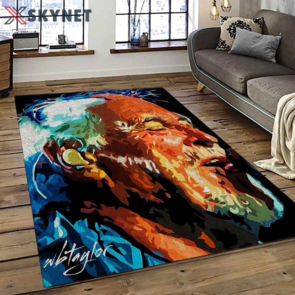 Singer jimmy buffett music carpet rectangle area rug for living room bedroom decor jb20 Rectangle Rug