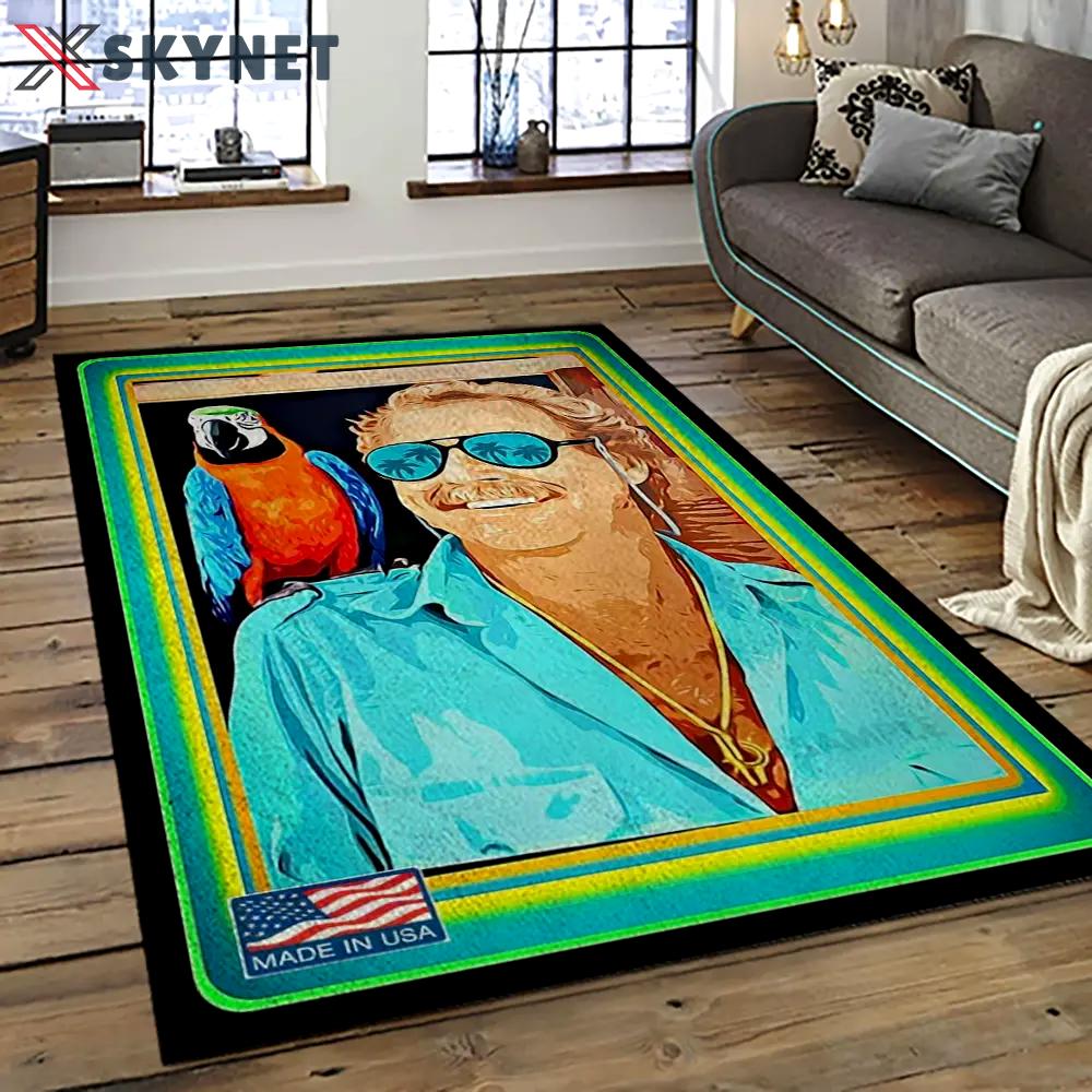 Singer jimmy buffett music carpet rectangle area rug for living room bedroom decor jb30 Rectangle Rug