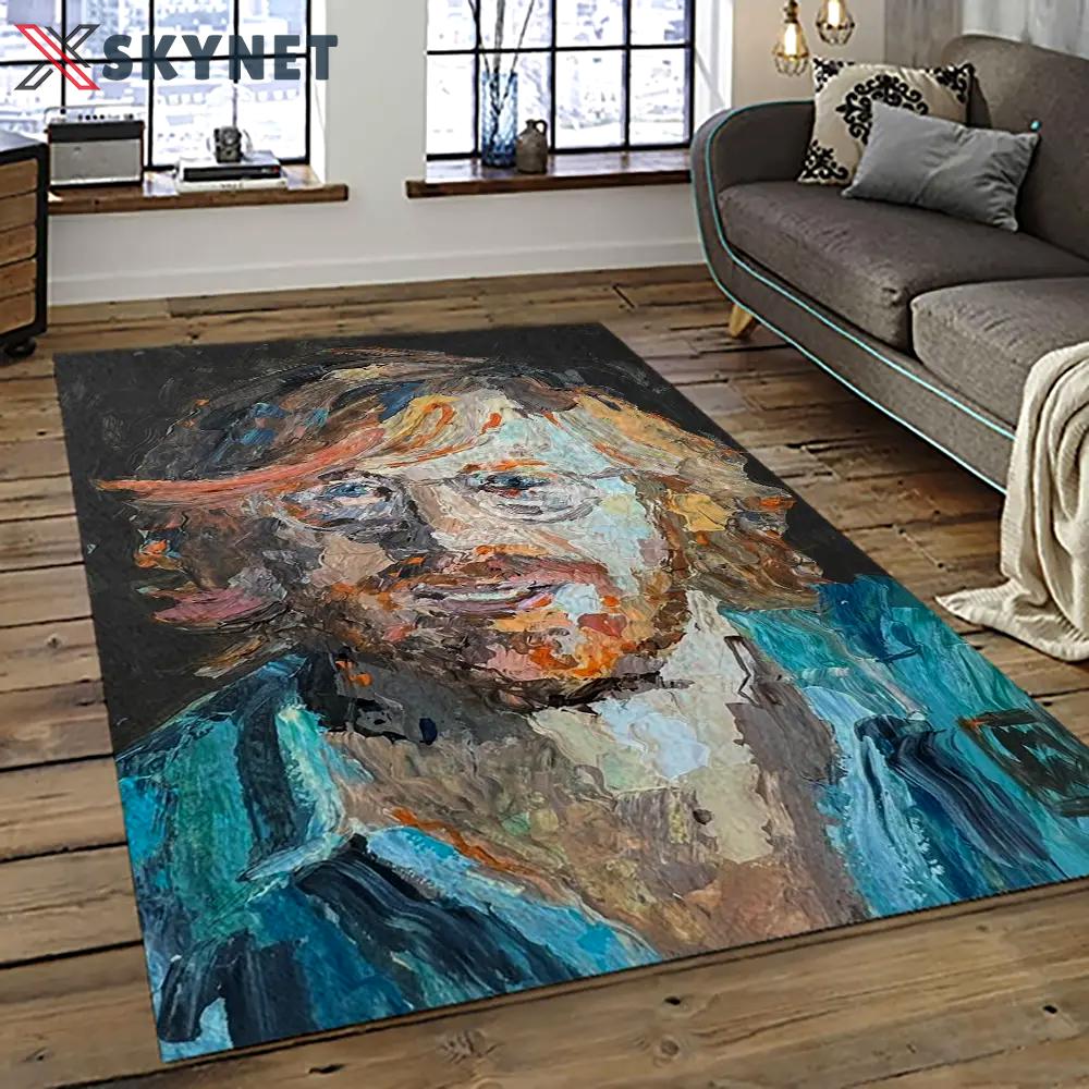 Singer trey anastasio music concert music carpet rectangle area rug ta14 Rectangle Rug