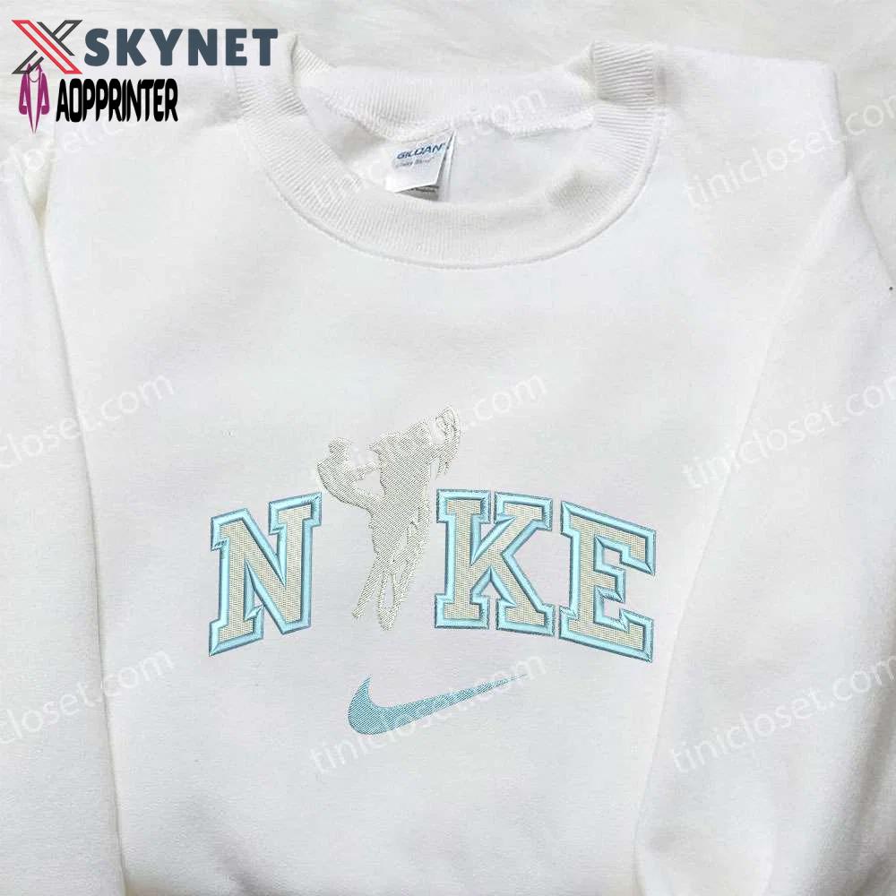 Ski doo x nike embroidered sweatshirt: sporty nike inspired shirt Embroidered Shirt