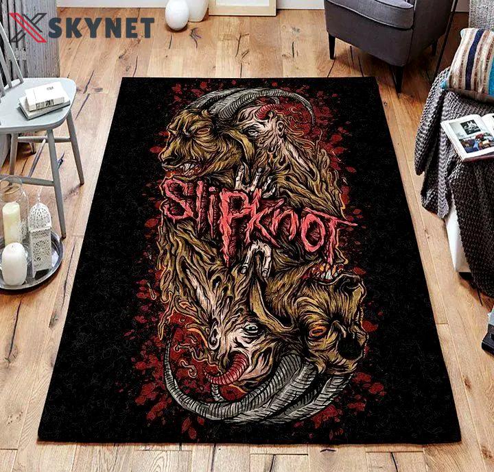 Slipknot area rug music ofd 19110110 area rug living room carpet rug regtangle carpet floor decor home decor Rectangle Rug