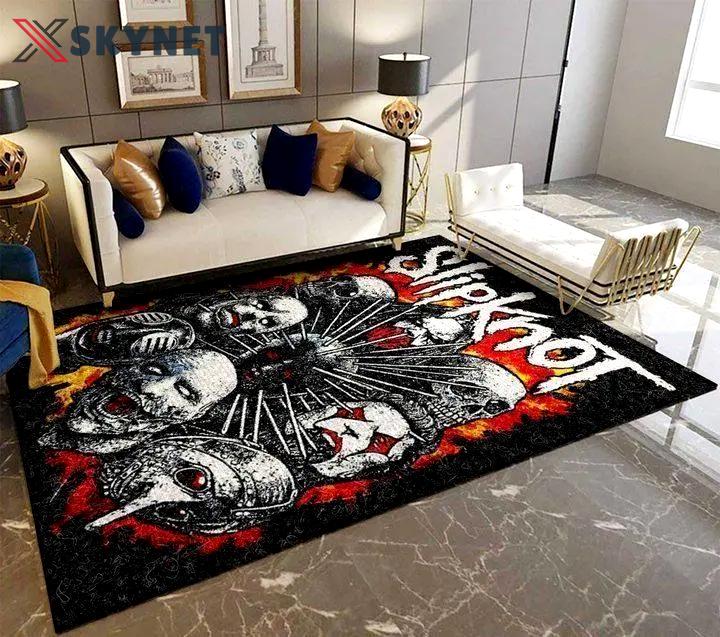 Slipknot area rug music ofd 1911017 area rug living room carpet rug regtangle carpet floor decor home decor Rectangle Rug