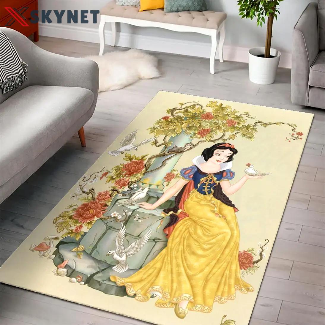 Snow white princess disney rug home decor carpet rug living room 2003278 Rectangle Rug