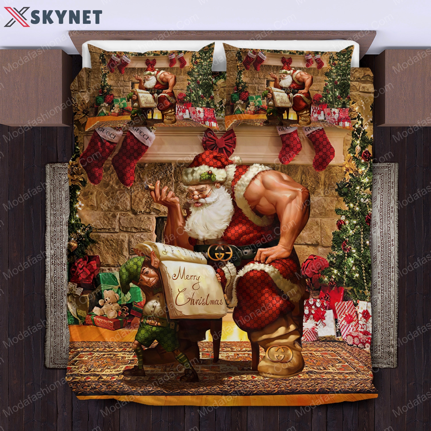 Socks gucci merry christmas bedding sets home decoration Bedding Sets