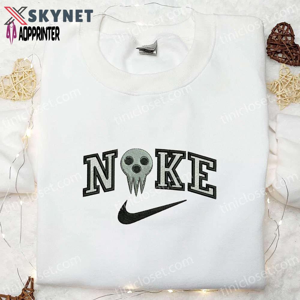 Souleater x nike hoodie & embroidered shirt: best halloween gift ideas Embroidered Shirt