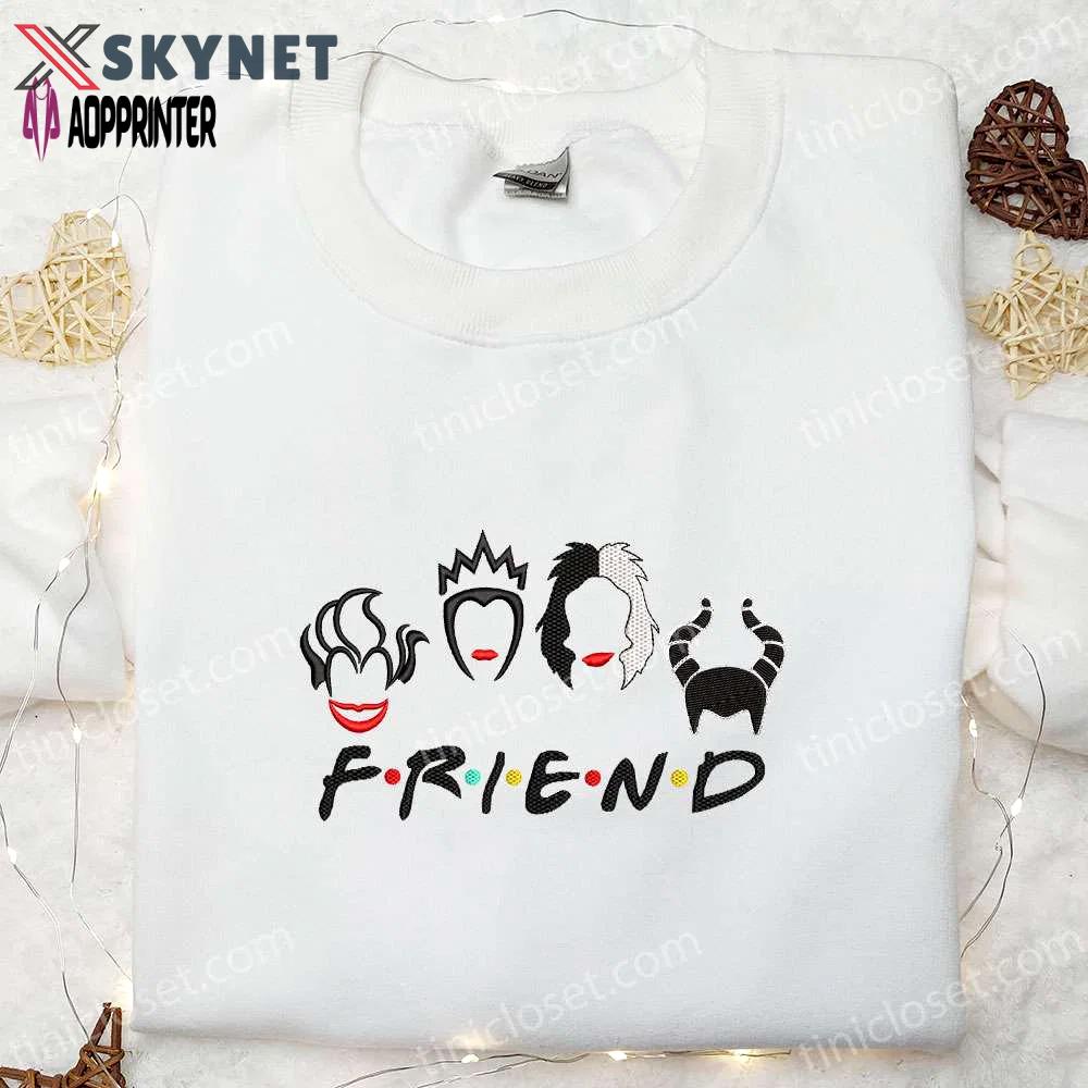 Spooky fun: bad girls embroidered sweatshirt & halloween hoodie – best gift ideas Embroidered Shirt