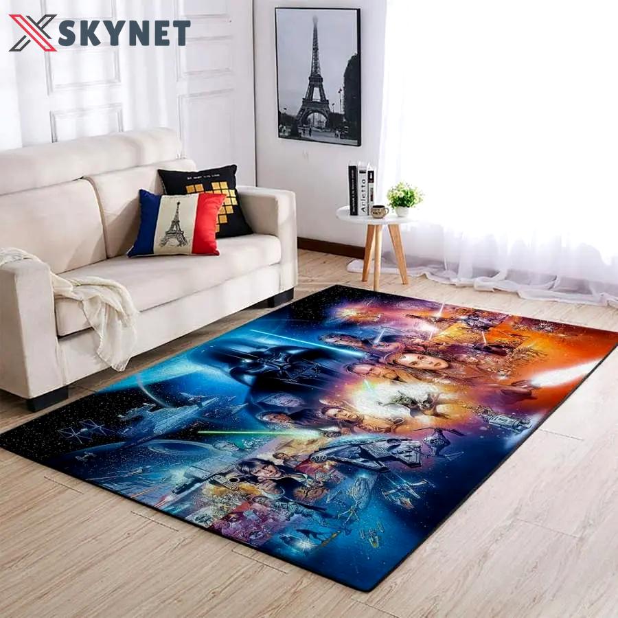 Star wars characters area rug living room rug home decor movie ofd 19091925 Rectangle Rug