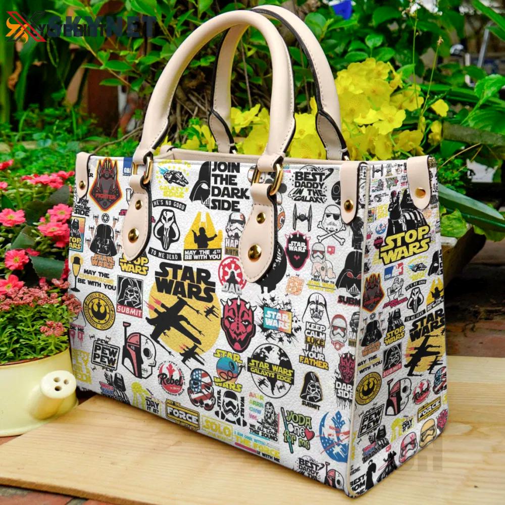 Star wars lover leather hand bag gift for women’s day: perfect women s day gift ch 3830 Women Leather Hand Bag