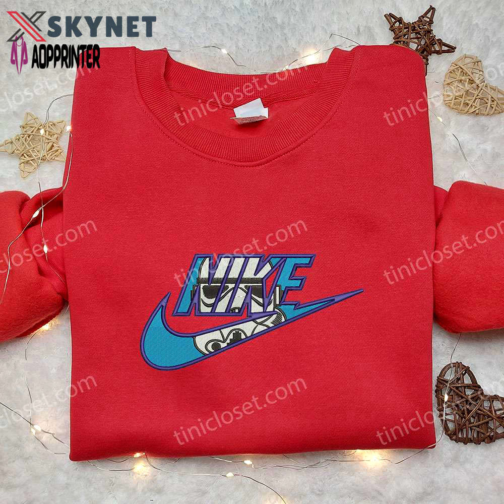Star wars x nike embroidered sweatshirt: stormtrooper inspired shirt Embroidered Shirt
