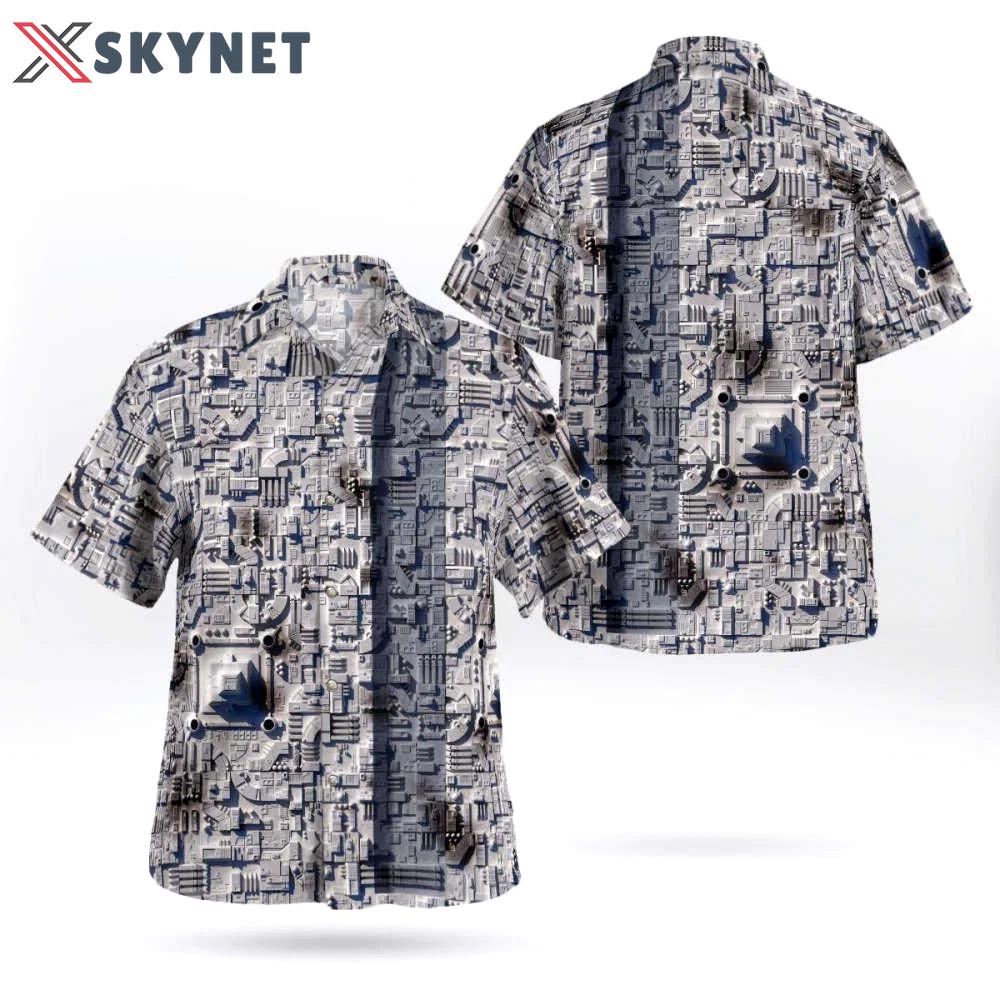 Starwars surface of death star hawaiian shirt summer 2023 hot Hawaii Shirt