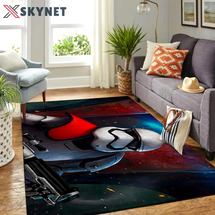 Stormtrooper area rug living room rug home decor star wars movie 19120727 Rectangle Rug