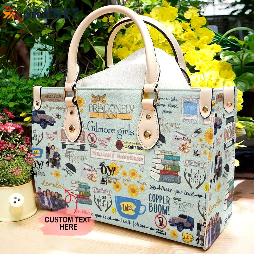 Stylish gilmore girls custom leather hand bag gift for women’s day – perfect women s day gift 250 Women Leather Hand Bag