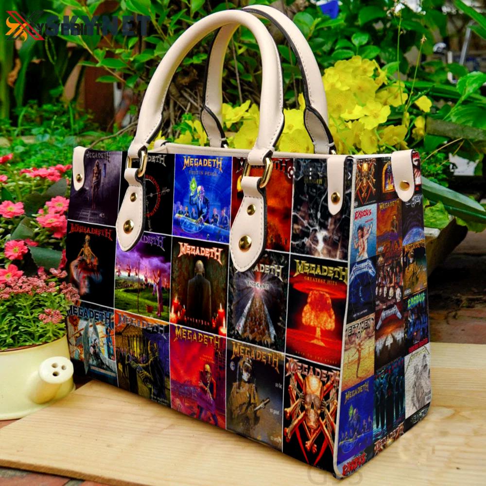 Stylish megadeth leather hand bag gift for women’s day gift for women s day – g95: perfect for fashionable women 3453 Women Leather Hand Bag