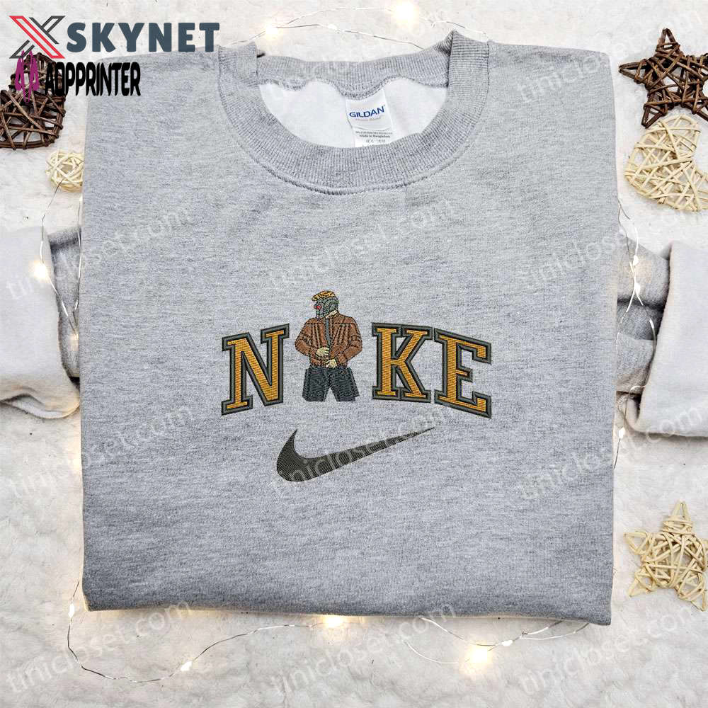 Stylish nike x peter & marvel universe embroidered shirt: inspired t-shirt collection Embroidered Shirt