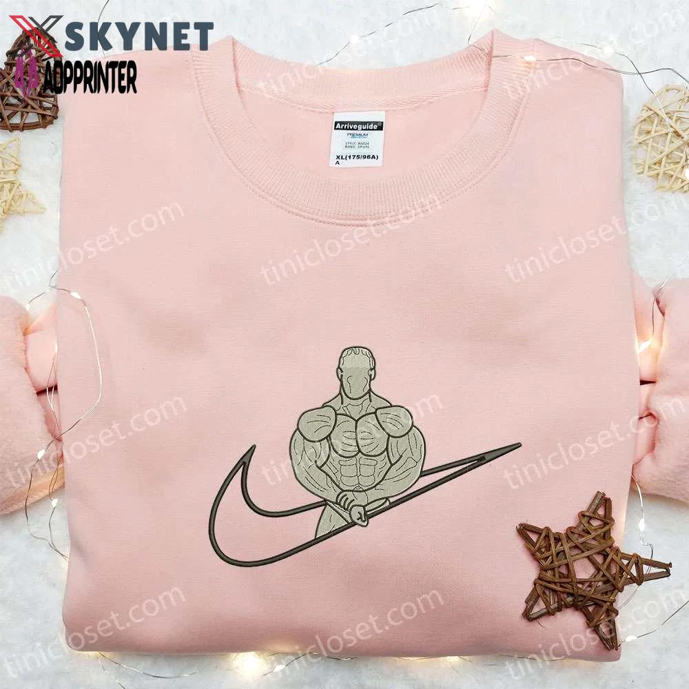 Swoosh x jay cutler embroidered sweatshirt: celebrity shirt – best gift ideas for all occasions Embroidered Shirt
