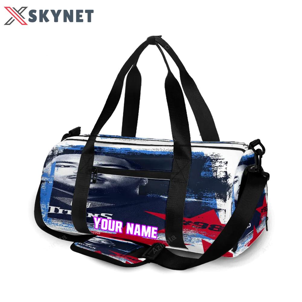 Tennessee titans jeffery simmons2 personalized name travel bag gym bag 1575 Travel Bag