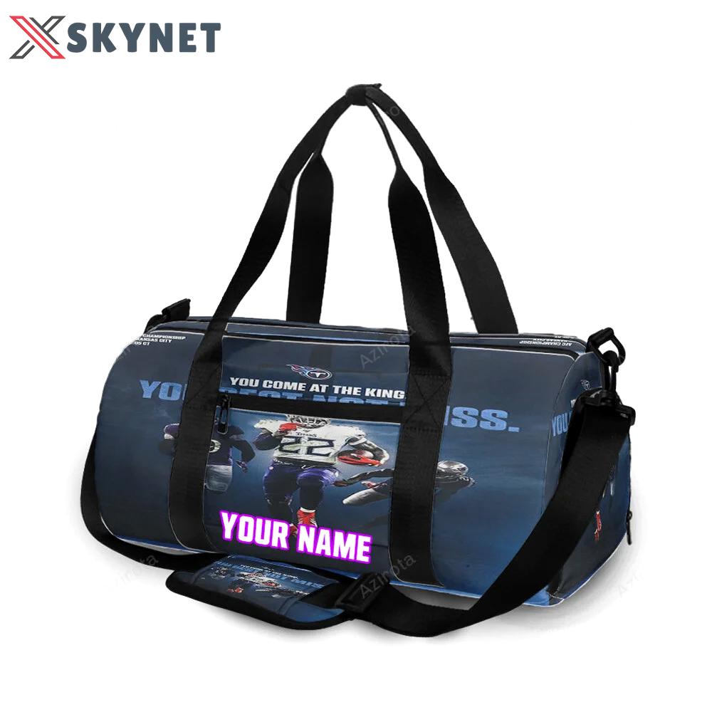 Tennessee titans players2 personalized name travel bag gym bag 573 Travel Bag