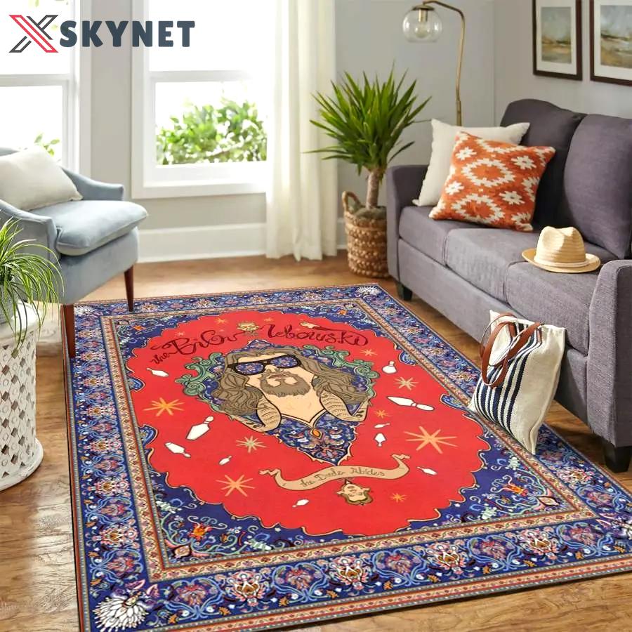 The dude  190922 movie area rug living room rug home decor ofd Rectangle Rug