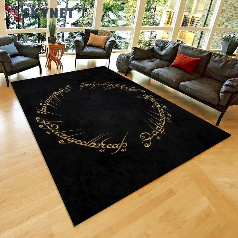 The lord of the ring 4 area rug living room and bed room rug rug regtangle carpet floor decor home decor Rectangle Rug